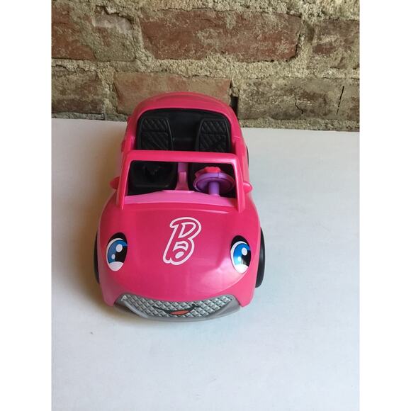 Fisher-Price Little People Barbie Convertible Vehicle + 2 Little People Figures - Picture 3 of 6